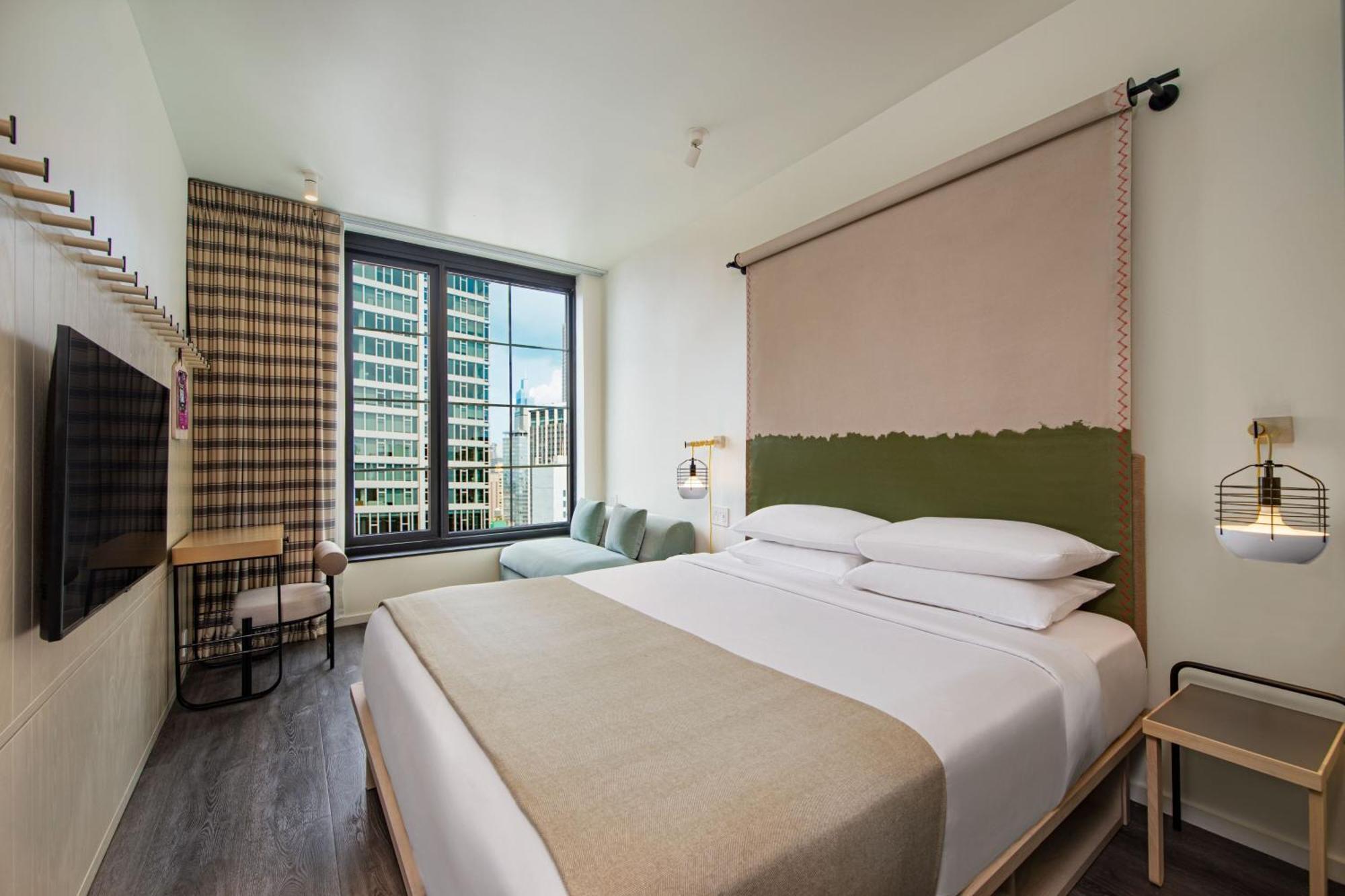 Moxy Nyc Chelsea Hotel New York Bagian luar foto