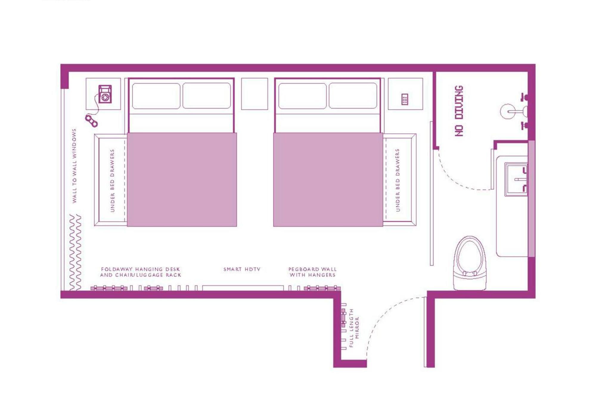 Moxy Nyc Chelsea Hotel New York Bagian luar foto