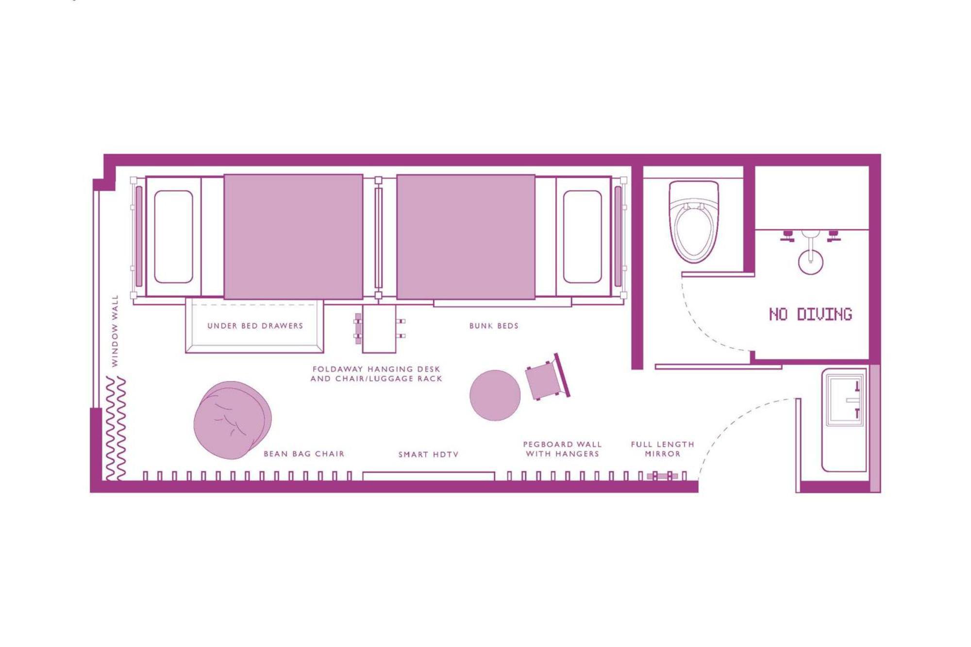 Moxy Nyc Chelsea Hotel New York Bagian luar foto