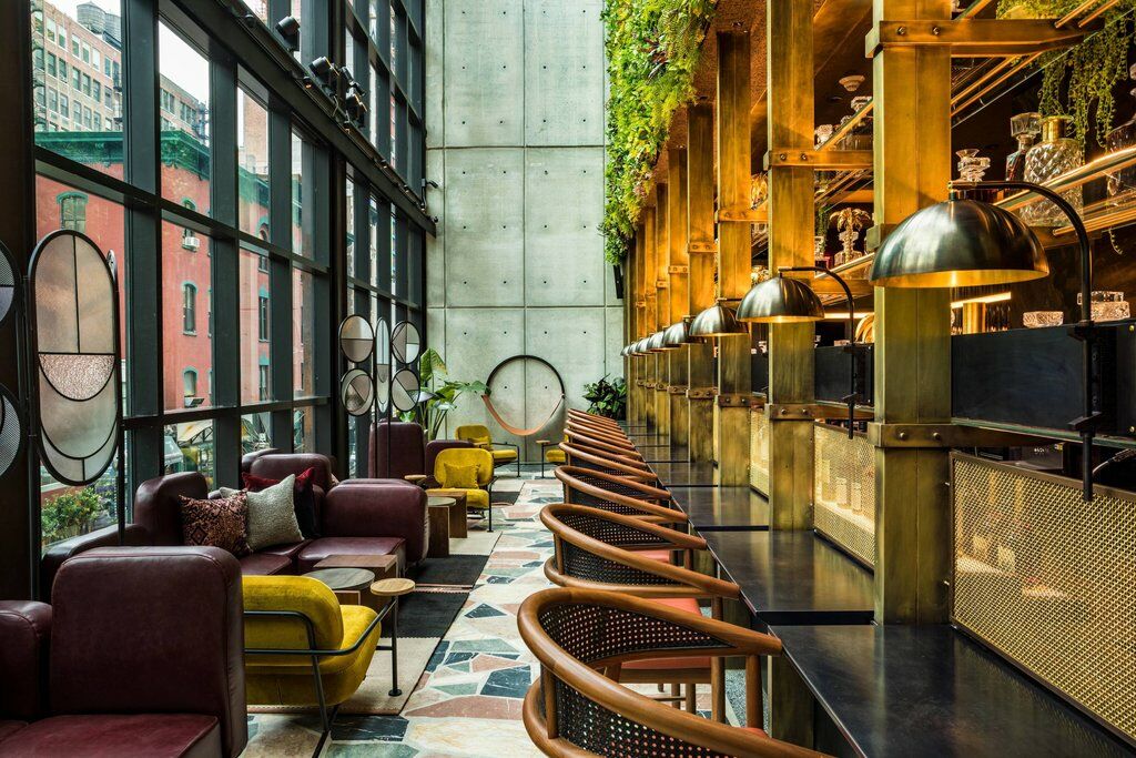 Moxy Nyc Chelsea Hotel New York Bagian luar foto