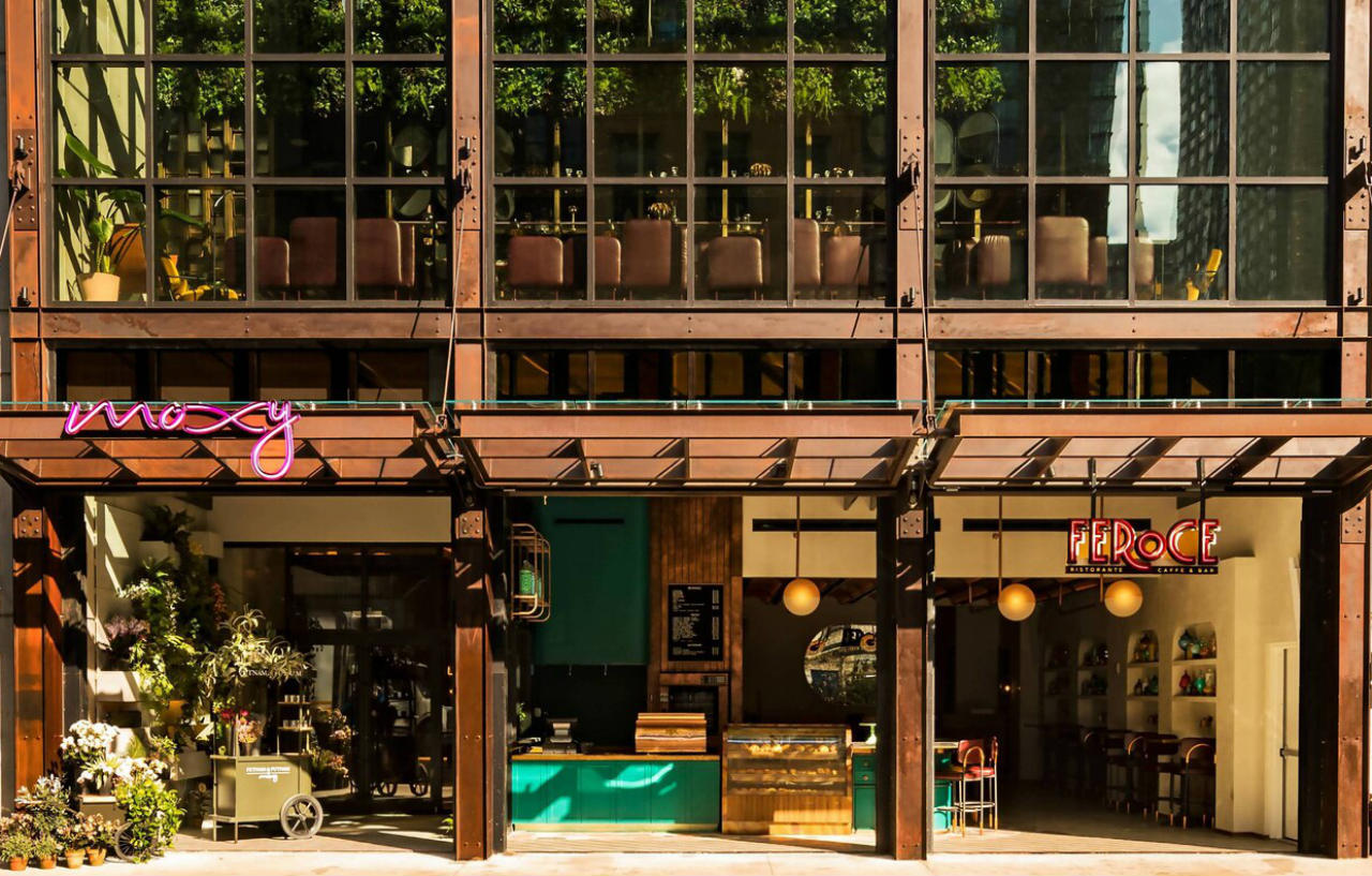 Moxy Nyc Chelsea Hotel New York Bagian luar foto